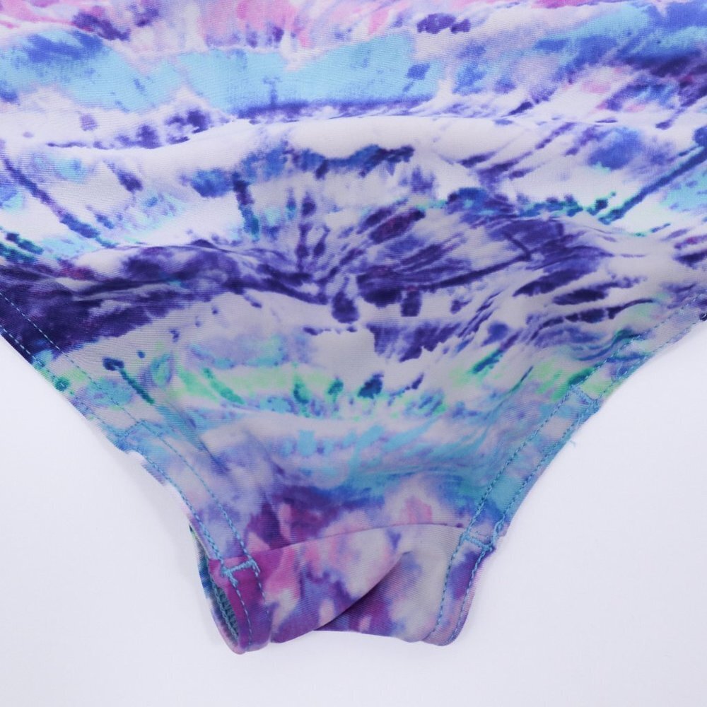 Speedo Swim Bathing Suits Girls XS Set of 2 Rainbow Tie Dye - Picture 10 of 11